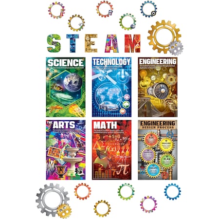 Teacher Created Resources STEAM Bulletin Board TCR2150